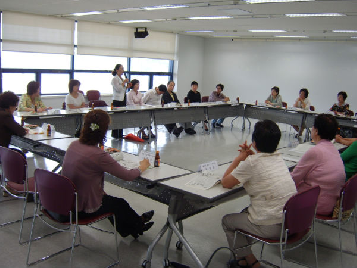 행정자원봉사단 팀장간담회1