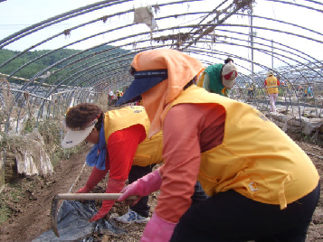 경남진주&nbsp;수해복구현장