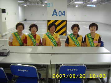 2007을지연습&nbsp;도우미&nbsp;활동